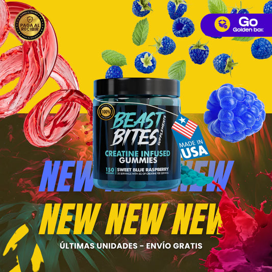Beast Bites – Gomitas con Creatina Monohidrato para un Rendimiento de Alto Nivel 🏋️♂️💥
