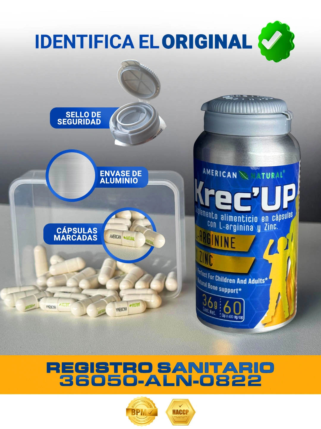 "Tu mejor versión empieza con confianza. Krec'UP te ayuda a crecer y destacar. ¿Estás listo para el cambio?"